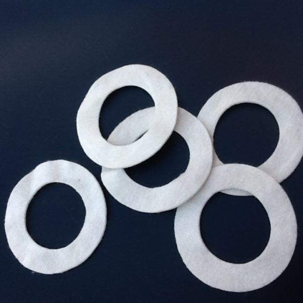 Felt Washers Felt 50mm Washers White Felt Washers