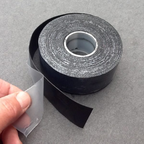 Self Amalgamating Tape Black 38mm Wide X 0.80mm Thick