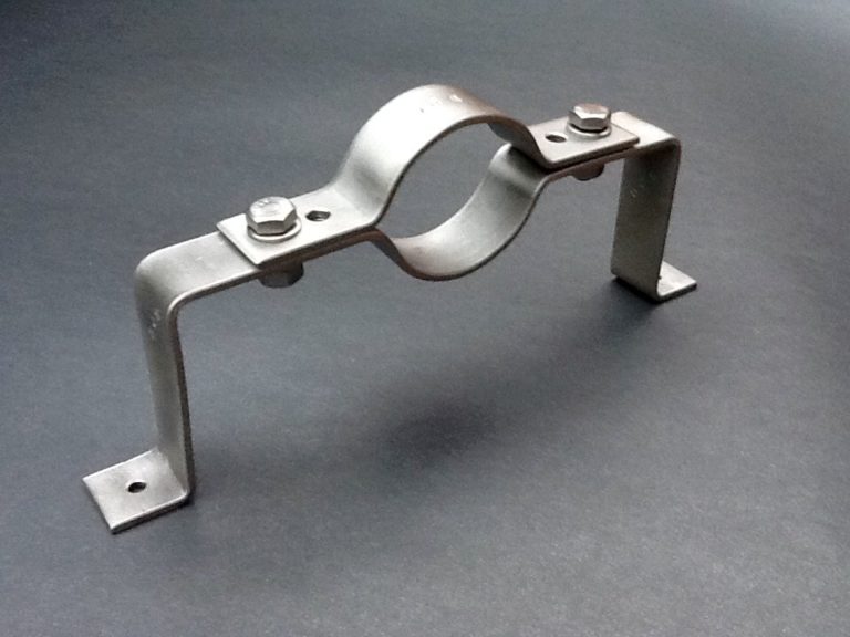 Offset Pipe Clamp 50mm Stainless Steel 316L BPC Engineering