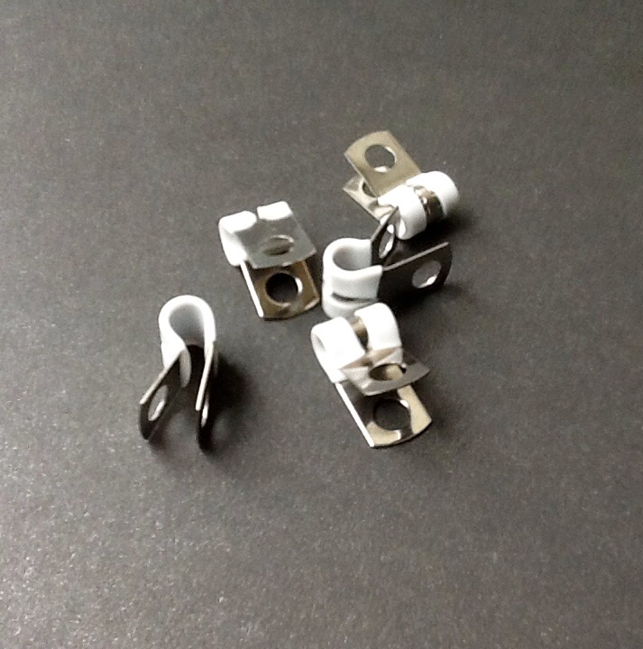 Stainless Steel P-Clips 4mm With 4.5mm Fixing Hole