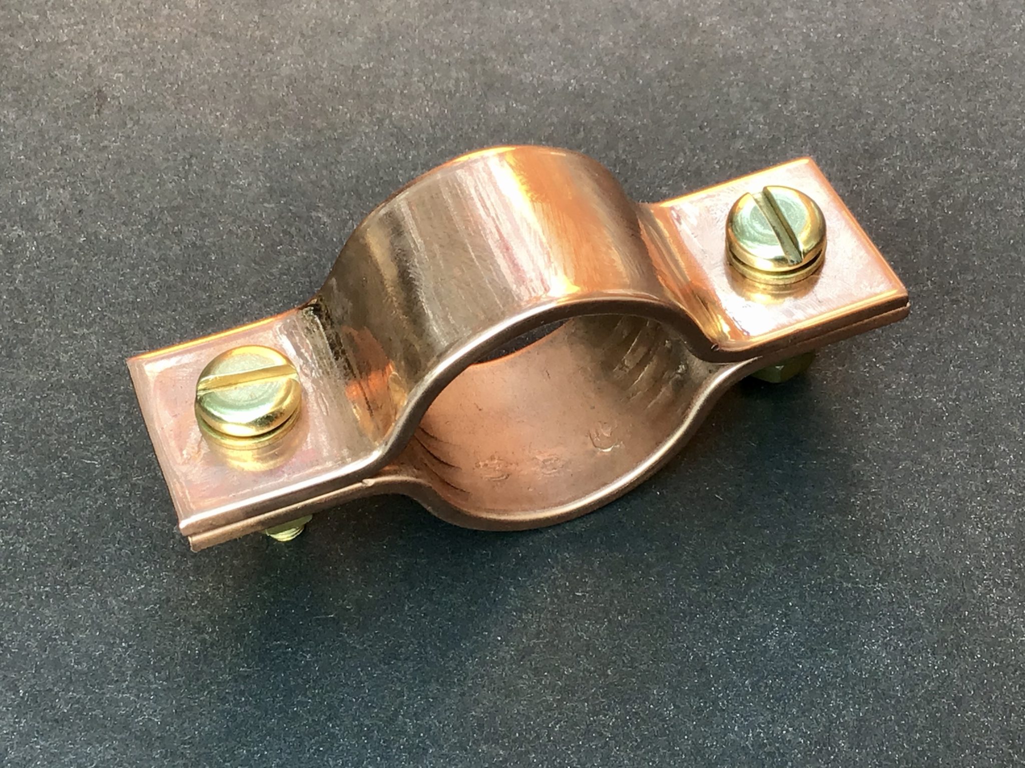 35mm Diameter Copper Pipe Clamp Solid Copper Pipe Fittings